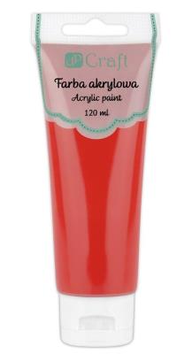 Farba akrylowa czerwona 120ml. Wydawca: Dalprint. SmakLiter.pl Opakowanie Farba akrylowa czerwona 120ml