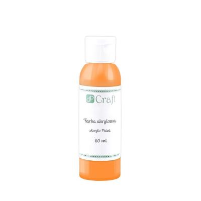 Opakowanie Farba akrylowa pomarańczowa 60ml