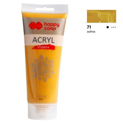 Opakowanie Farba akrylowa Studio 200 ml ochra Happy Color