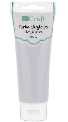 Farba akrylowa szara 120ml. Wydawca: Dalprint. SmakLiter.pl Opakowanie Farba akrylowa szara 120ml