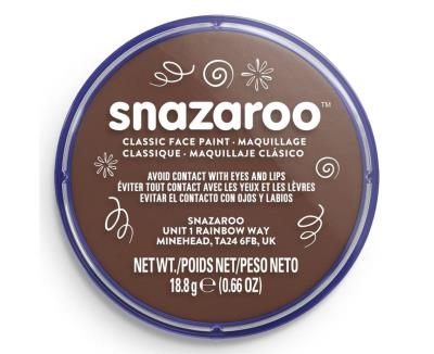 Opakowanie Farba do twarzy jasno brązowa 18ml