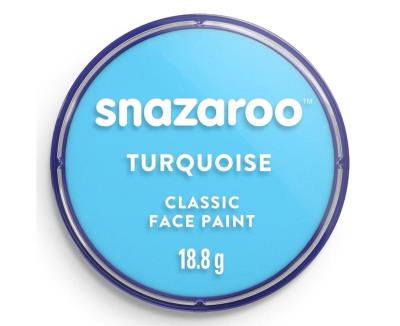 Opakowanie Farba do twarzy turkusowa 18ml