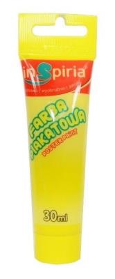 Opakowanie Farba plakatowa w tubie żółta 30ml (6szt)