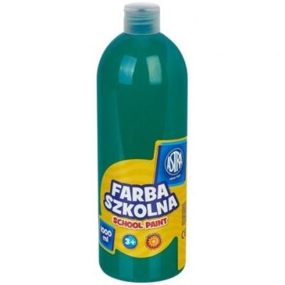 Opakowanie Farba szkolna Astra 1000 ml-szmaragdowa