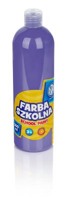 Opakowanie Farba szkolna fioletowa 500ml ASTRA