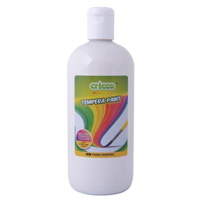 Farba tempera 500ml biała CRICCO. Wydawca: Cricco. SmakLiter.pl Opakowanie Farba tempera 500ml biała CRICCO