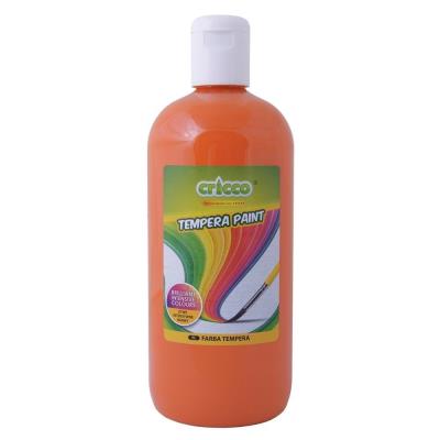 Farba tempera 500ml pomarańczowa CRICCO. Wydawca: Cricco. SmakLiter.pl Opakowanie Farba tempera 500ml pomarańczowa CRICCO