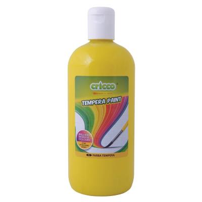 Farba tempera 500ml żółta CRICCO. Wydawca: Cricco. SmakLiter.pl Opakowanie Farba tempera 500ml żółta CRICCO
