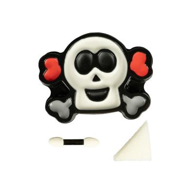 Opakowanie Farbki do twarzy 4 kolory - czaszka