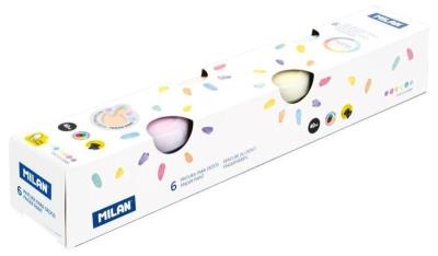 Opakowanie Farby do malowania palcami 40ml 6kol pastelowe