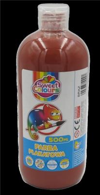 Opakowanie Farby plakatowe 500ml ciemny brąz Otocki