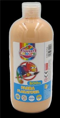 Opakowanie Farby plakatowe 500ml jasny brąz Otocki