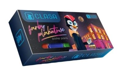 Opakowanie Farby plakatowe 8 kolorów 20ml