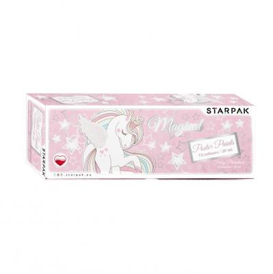 Opakowanie Farby plakatowe Unicorn 12 kol/20ml