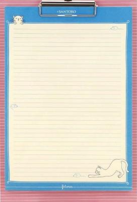 Opakowanie Felines - Podkładka z notesem