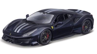 Opakowanie Ferrari 488 Pista blue 1:24 BBURAGO