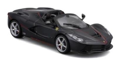 Opakowanie Ferrari LaFerrari Aperta matt black 1:43 BBURAGO