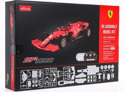 Ferrari R/C Building kit 1:16. Wydawca: Rastar. SmakLiter.pl Opakowanie Ferrari R/C Building kit 1:16