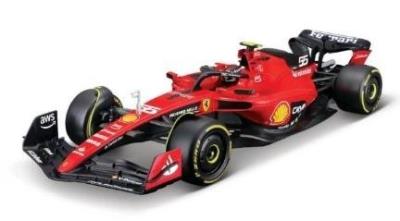 Opakowanie Ferrari Racing 2023 Season #55 Sainz 1:18 BBURAGO