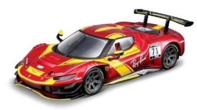 Opakowanie Ferrari Racing 296 GT3 2023 Red 1:43 BBURAGO