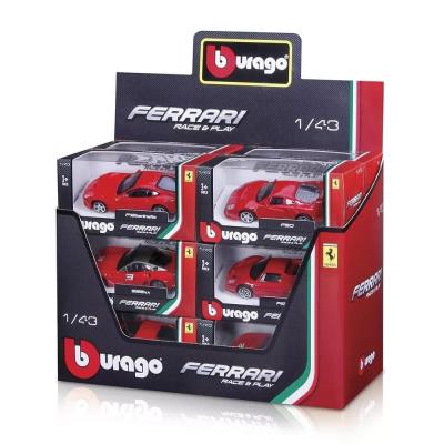 Opakowanie Ferrari różne rodzaje 1:43 BBURAGO