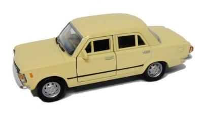 Fiat 125p 1:39 kremowy WELLY. Wydawca: Welly. SmakLiter.pl Opakowanie Fiat 125p 1:39 kremowy WELLY