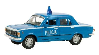 Fiat 125p 1:39 Milicja niebieski WELLY. Wydawca: Welly. SmakLiter.pl Opakowanie Fiat 125p 1:39 Milicja niebieski WELLY