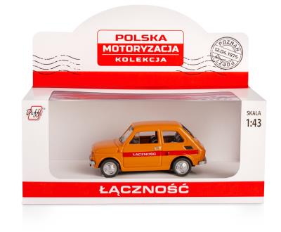 Okładka książki Fiat 126p Łączność w skali 1:43