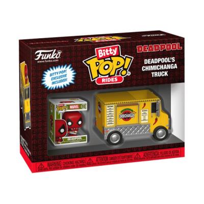 Opakowanie Figurka Bitty POP Rides Marvel Deadpool Chimichanga Truck Funko Pop