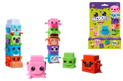 Opakowanie Figurka Bloxies 4,5cm 4szt mix