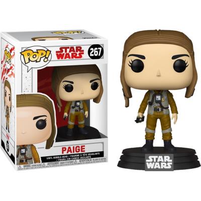 Opakowanie Figurka Bobble Star Wars E8 TLJ Paige Funko POP