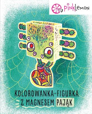 Opakowanie Figurka do kolorowania z magnesem Pająk