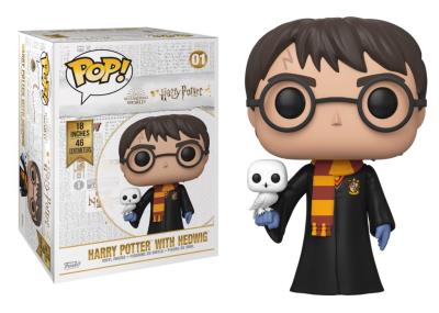 Opakowanie Figurka Harry Potter Harry with Hedwig Harry z Hedwigą Funko POP