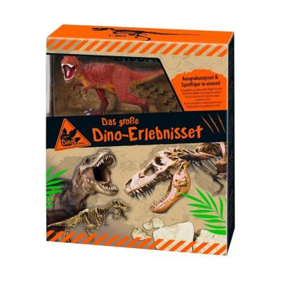 Opakowanie Figurka i szkielet dinozaura, wykopaliska edu
