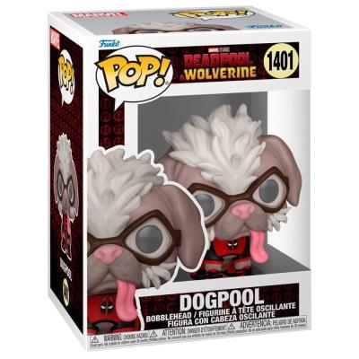 Opakowanie Figurka Marvel Deadpool Dogpool Funko Pop