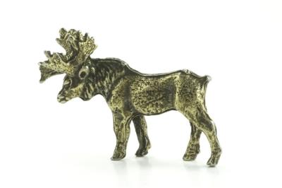 Figurka metalowa Łoś ABINO. Wydawca: ABINO. SmakLiter.pl Opakowanie Figurka metalowa Łoś ABINO