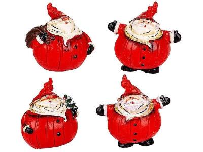 Opakowanie Figurka Mikołaj 6x5cm MIX