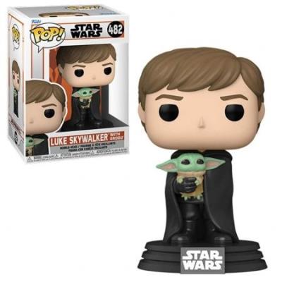 Opakowanie Figurka Star Wars Mandalorian Luke with Child Funko POP