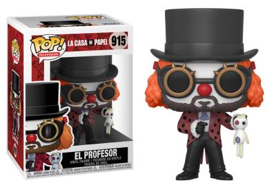 Opakowanie Figurka TV La Casa de Papel Professor O Clown Funko POP
