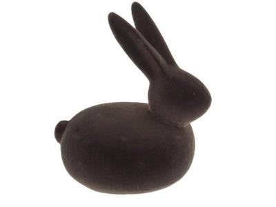 Opakowanie Figurka zając pokryta materiałem