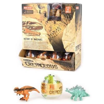 Opakowanie Figurki dinozaurów w jajku 8cm (32szt)