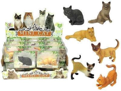 Opakowanie Figurki kotów rasowych (24szt)