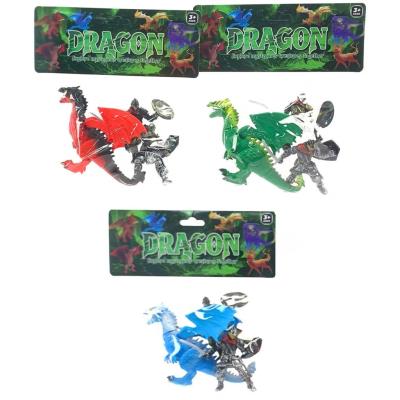 Opakowanie Figurki smok i rycerze
