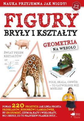 Okładka książki Figury, bryły i kształty. Geometria na wesoło wyd. 2023