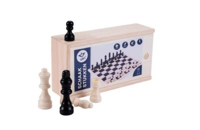 Opakowanie Figury szachowe drewniane