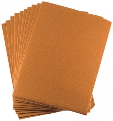 Opakowanie Filc A4 brązowy 2mm 10szt