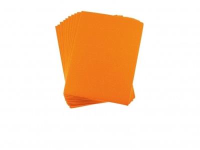 Opakowanie Filc A4 pomarańczowy 2mm 10szt