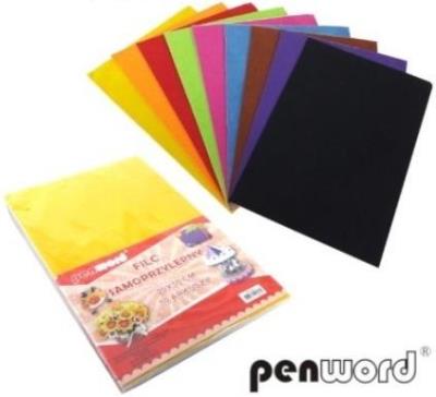 Opakowanie Filc A4 samoprzylepny 20x30cm 10szt