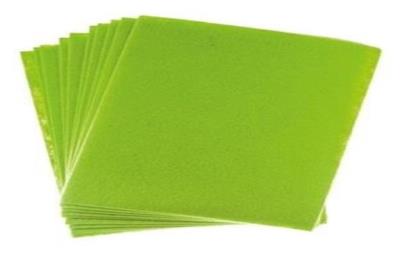 Opakowanie Filc A4 zielony 1mm 10szt