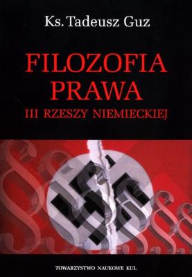 Okładka książki Filozofia prawa III Rzeszy Niemieckiej
